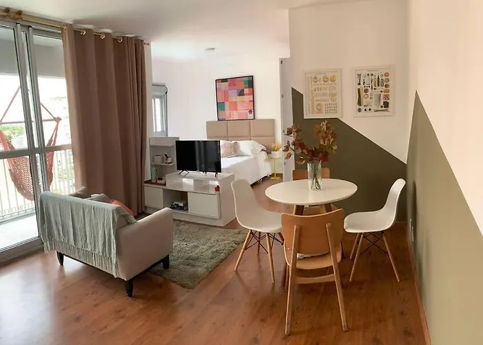 Studio Proximo Metro Vila Madalena Garagem Completo